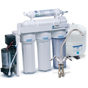 Фильтр обратного осмоса с помпой Leader Standart RO-5P 